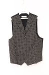 画像1: PINK HOUSE / ドットベスト  クロ O-26-04-20-1044-LO-TO-IG-OS (1)