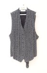 画像1: PINK HOUSE / ドットタックベスト  ネイビー O-26-04-20-1046-LO-TO-IG-OS (1)
