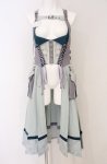 画像1: OZZ ANGELO / Noble Harpy ベストスカート  ミントグリーン×ラベンダー O-26-04-20-1057-OO-SK-OW-OS (1)