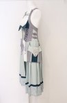 画像2: OZZ ANGELO / Noble Harpy ベストスカート  ミントグリーン×ラベンダー O-26-04-20-1057-OO-SK-OW-OS (2)
