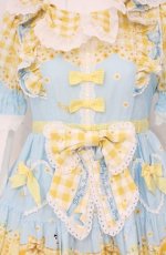 画像2: BABY,THE STARS SHINE BRIGHT / Bee My Sweet Honeyワンピース  サックス O-26-04-20-1061-BA-OP-IG-OS (2)