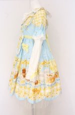 画像4: BABY,THE STARS SHINE BRIGHT / Bee My Sweet Honeyワンピース  サックス O-26-04-20-1061-BA-OP-IG-OS (4)