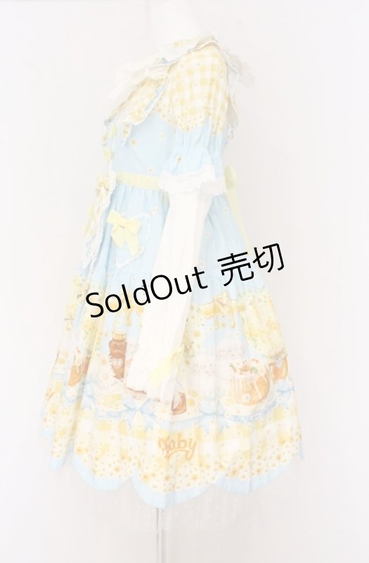 画像4: BABY,THE STARS SHINE BRIGHT / Bee My Sweet Honeyワンピース  サックス O-26-04-20-1061-BA-OP-IG-OS (4)