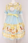 画像5: BABY,THE STARS SHINE BRIGHT / Bee My Sweet Honeyワンピース  サックス O-26-04-20-1061-BA-OP-IG-OS (5)