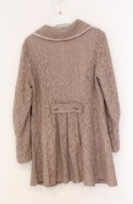 画像3: axes femme / 総レースコート M ピンクベージュ O-26-04-20-1068-AX-CO-IG-OS (3)