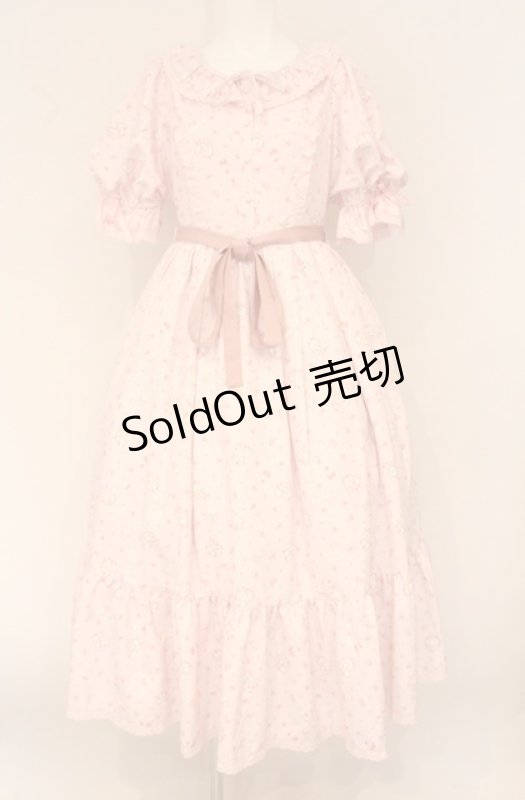 画像1: Chalmiere / マロンクリーム/ワンピース M ピンク O-26-04-20-1080-0-OP-OW-OS (1)