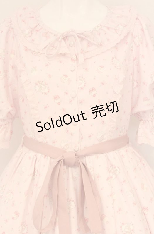 画像2: Chalmiere / マロンクリーム/ワンピース M ピンク O-26-04-20-1080-0-OP-OW-OS (2)