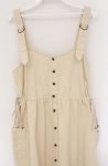 画像2: axes femme POETIQUE / カーゴデザインティアードワンピース M ベージュ O-26-04-20-1084-AX-OP-IG-OS (2)