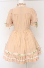 画像3: Hoshibako Works / ベルスーズリボン刺繍ワンピース  ピンク O-26-04-20-1091-LO-OP-IG-OS (3)