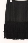 画像2: alice auaa / 09A/W【DISTORTION】 フリンジミニスカート 4 ブラック O-26-04-20-1019-AA-SK-IG-OS (2)