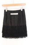 画像3: alice auaa / 09A/W【DISTORTION】 フリンジミニスカート 4 ブラック O-26-04-20-1019-AA-SK-IG-OS (3)