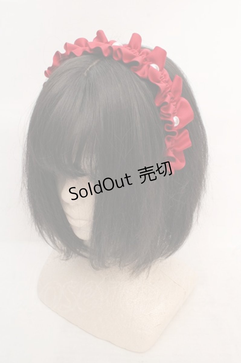 画像1: m petit by misako / AMPLカチューシャ  アカ O-26-04-20-087-LO-AC-IG-ZT394-F002 (1)