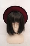 画像3: m petit by misako / NINA'Sコラボリボンカンカン帽 57.5cm ワイン O-26-04-20-011-0-AC-IG-OS (3)