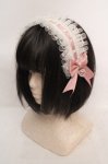 画像1: Princess Flower Garden / KRS＊ヘッドドレス  シロ×ピンク O-26-04-20-016-PU-AC-IG-OS (1)