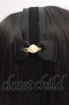 画像3: m petit by misako / NINA'sコラボ AM*NIフラワーカチューシャ  クロ O-26-04-20-021-LO-AC-IG-OS (3)