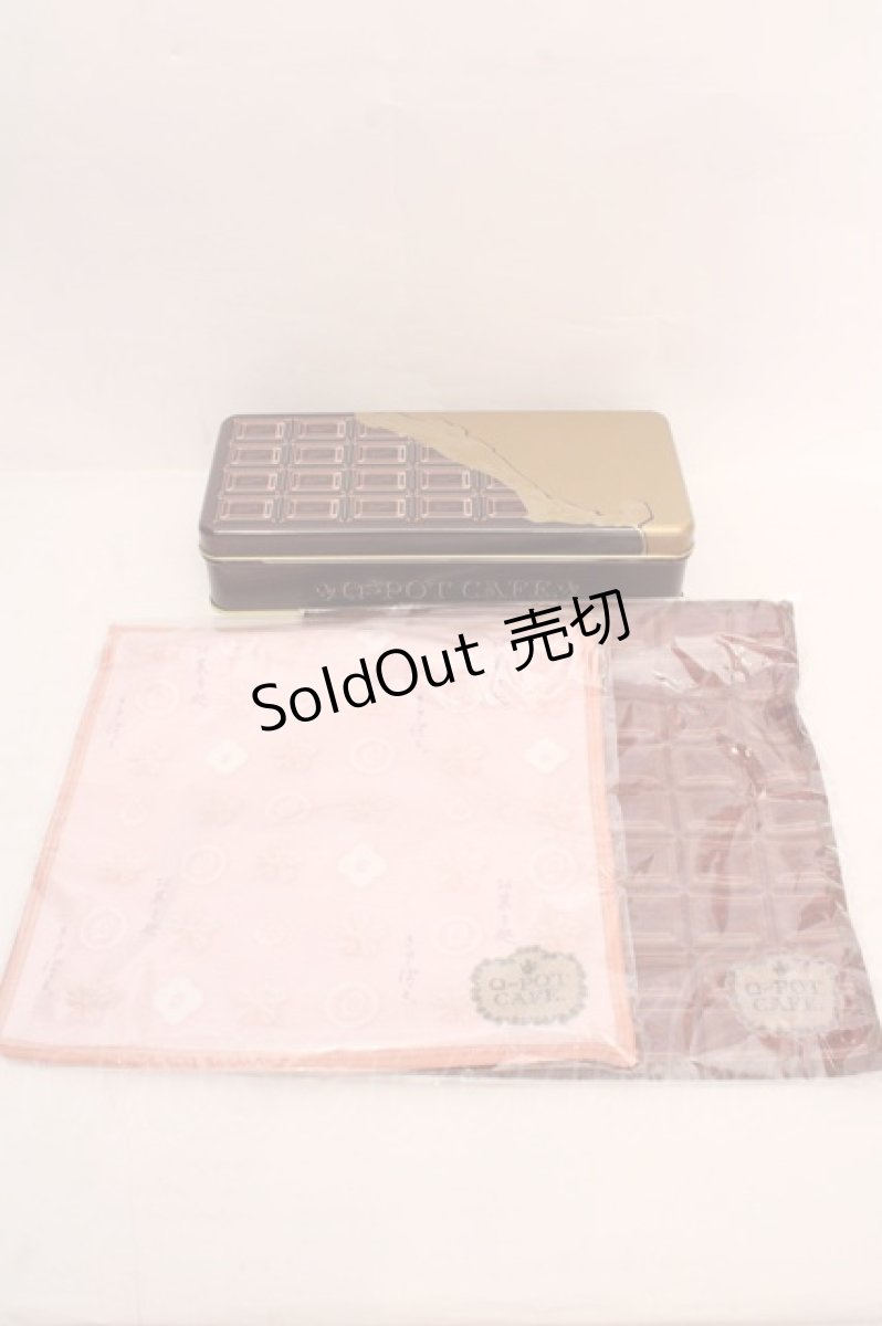 画像1: Q-pot. / サクラ&チョコレート タオルセット  サクラ・チョコレート O-26-04-20-027-QP-ZA-OW-OS (1)