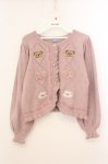画像1: axes femme kawaii / Rosy Bearニットカーデ M ピンク O-26-04-21-001-AX-TO-OW-OS (1)