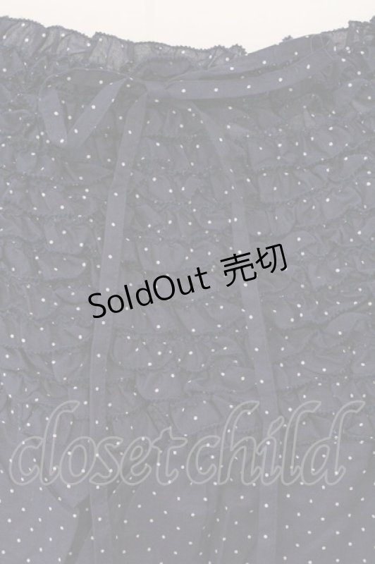 画像2: PINK HOUSE / ピコフリルキャミチュニック  ネイビー O-26-04-21-034-LO-TO-IG-OS (2)