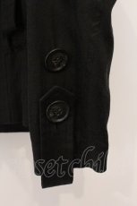 画像4: alice auaa / 10S/S【softly】 ワイヤー入りナイロンコート 3 ブラック O-26-04-21-061-AA-JA-IG-OS (4)