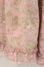 画像2: m petit by misako / NINA'Sギャザースカート S ピンク×アイボリー O-26-04-21-072-LO-SK-OW-OS (2)