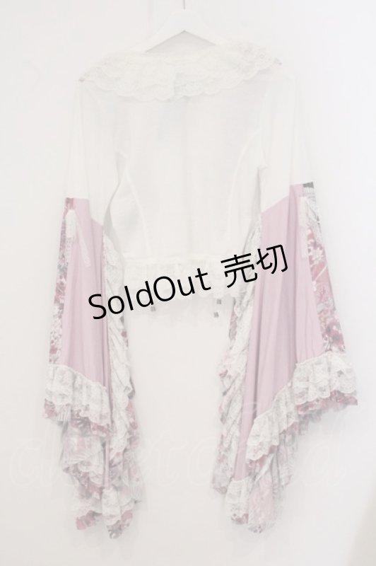 画像6: Qutie Frash / フリルショートボレロ  ピンク O-26-04-21-077-QU-TO-OW-OS (6)