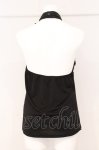画像4: Qutie Frash / クモメッシュホルターキャミ L ブラック O-26-04-21-079-QU-TO-OW-OS (4)