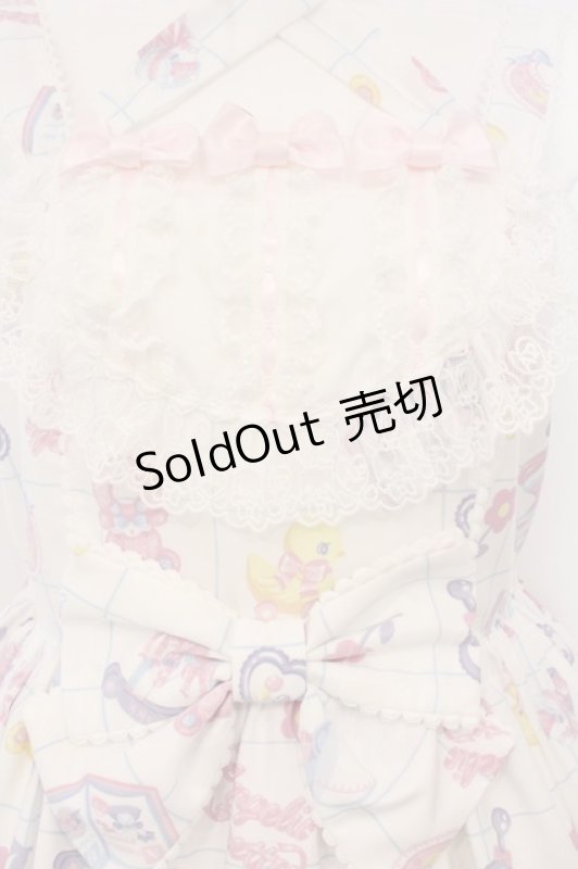 画像2: Angelic Pretty / Baby Toysジャンパースカート  シロ O-26-04-21-082-AP-OP-OW-OS (2)