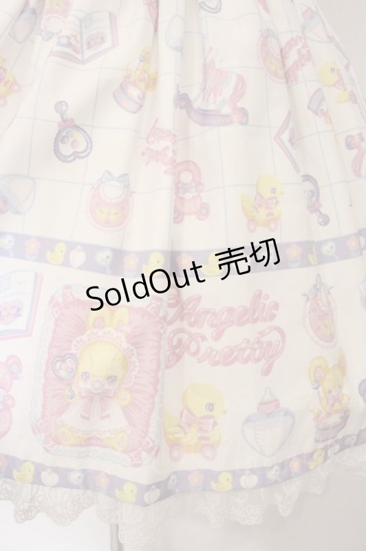 画像4: Angelic Pretty / Baby Toysジャンパースカート  シロ O-26-04-21-082-AP-OP-OW-OS (4)