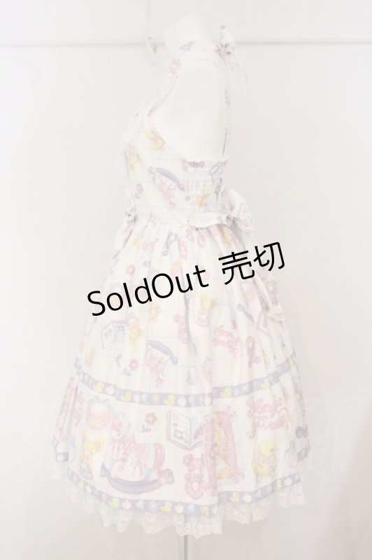 画像5: Angelic Pretty / Baby Toysジャンパースカート  シロ O-26-04-21-082-AP-OP-OW-OS (5)