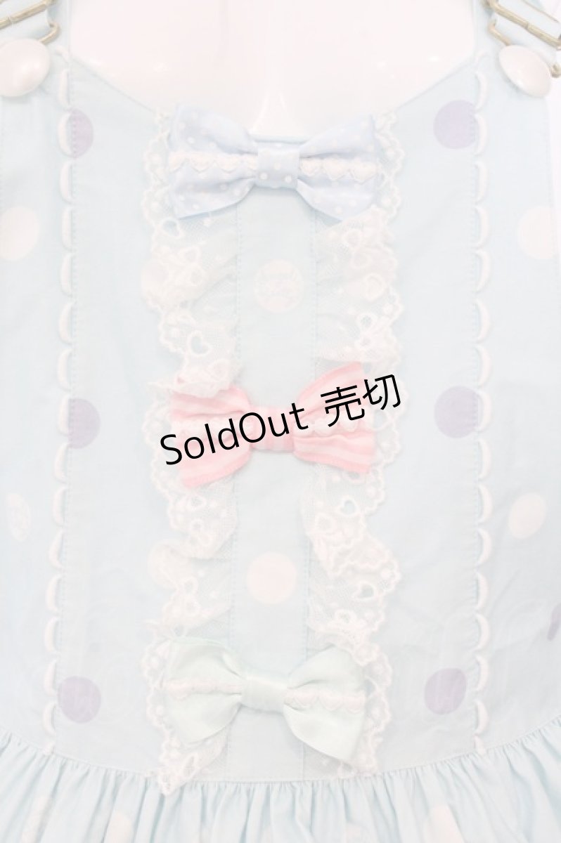 画像2: Angelic Pretty / マシュマロバニーサロペット  サックス O-26-04-21-084-AP-OP-IG-OS (2)
