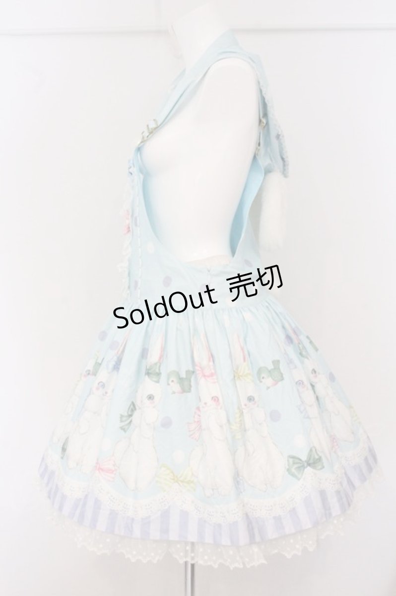 画像5: Angelic Pretty / マシュマロバニーサロペット  サックス O-26-04-21-084-AP-OP-IG-OS (5)