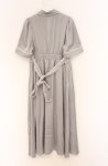 画像3: EAT ME / オープンカラーマキシワンピース S グレー O-26-04-22-028-LO-OP-YM-OS (3)