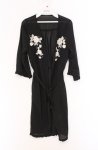 画像1: EATME / 花刺繍ガウン F ブラック O-26-04-22-004-LO-TO-YM-OS (1)