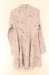 画像4: EATME / DRAWING FLOWERSデザインワンピース S ピンク O-26-04-22-017-LO-OP-YM-OS (4)