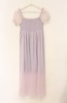 画像1: EATME / ギャザーチュールワンピース F ラベンダー O-26-04-22-003-LO-OP-YM-OS (1)