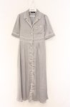 画像1: EAT ME / オープンカラーマキシワンピース S グレー O-26-04-22-028-LO-OP-YM-OS (1)