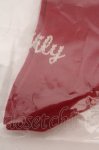 画像3: Emily Temple cute / ロゴレースソックス 22-24cm アカ O-26-04-23-017-ET-ZA-OW-OS (3)
