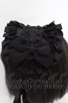 画像3: ATELIER PIERROT / Gathered Bloom Headdress ヘッドドレス  ブラック O-26-04-23-022-EL-AC-OW-OS (3)