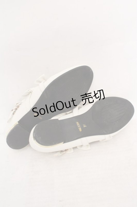 画像4: Angelic Pretty / お散歩リボンシューズ M シロ O-26-04-24-013-AP-SH-IG-OS (4)