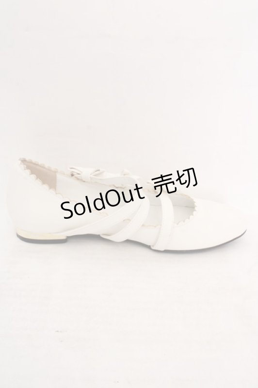 画像5: Angelic Pretty / お散歩リボンシューズ M シロ O-26-04-24-013-AP-SH-IG-OS (5)