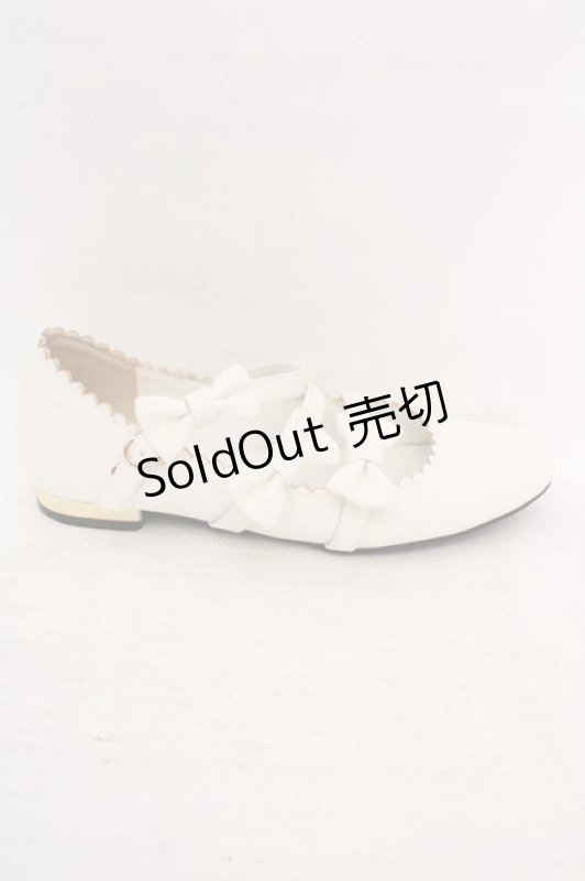 画像7: Angelic Pretty / お散歩リボンシューズ M シロ O-26-04-24-013-AP-SH-IG-OS (7)