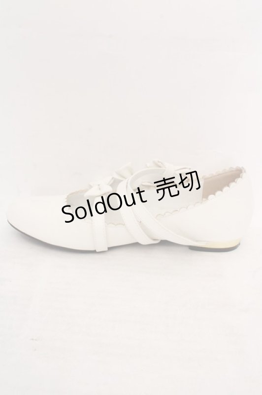 画像8: Angelic Pretty / お散歩リボンシューズ M シロ O-26-04-24-013-AP-SH-IG-OS (8)