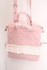 画像3: virally / 3Wayトートバッグ  ピンク O-26-04-24-021-PU-BG-IG-ZT308 (3)