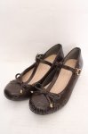画像1: m petit by misako / AMTストラップレインパンプス L ブラウン O-26-04-24-003-LO-SH-IG-OS (1)