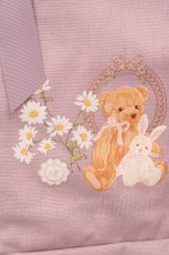 画像2: m petit by misako / TT*AM*キャンバストートバッグ  ラベンダー O-26-04-24-025-LO-BG-IG-ZT308 (2)