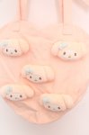 画像2: merry jenny / My Melody heart tote bag  ピンク O-26-04-24-026-LO-BG-IG-OS (2)