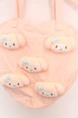 画像2: merry jenny / My Melody heart tote bag  ピンク O-26-04-24-026-LO-BG-IG-OS (2)