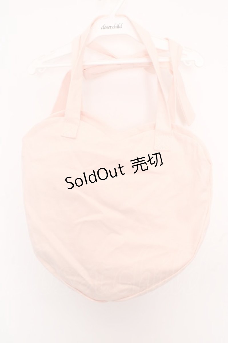 画像3: merry jenny / My Melody heart tote bag  ピンク O-26-04-24-026-LO-BG-IG-OS (3)