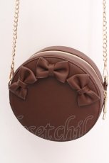 画像1: m petit by misako / サンリオコラボ ショルダーバッグ  ブラウン O-26-04-24-029-LO-BG-IG-ZT286 (1)