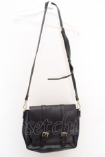 画像2: m petit by misako / スカラップショルダーバッグ  クロ O-26-04-24-031-LO-BG-IG-OS (2)